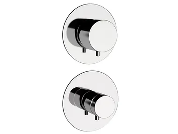 ELEGANCE - Thermostatic chromed brass shower mixer by Remer Rubinetterie - view 2